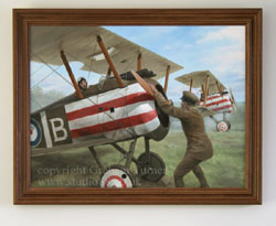 Original First World War Paintings by Graham Turner