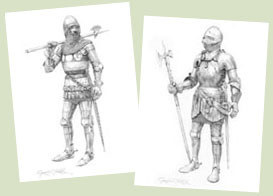 NEW KNIGHT DRAWINGS