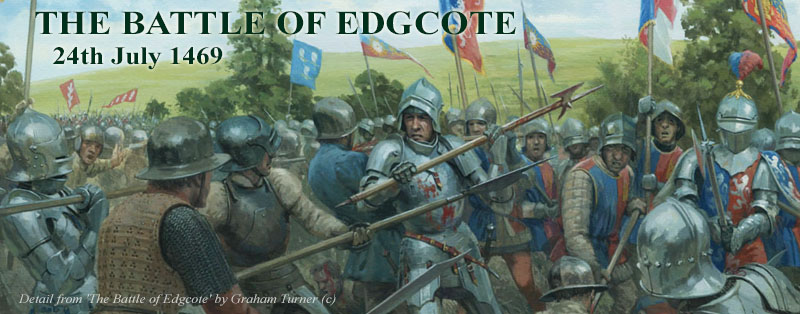 Detail from The Battle of Edgcote - Original Painting by Graham Turner