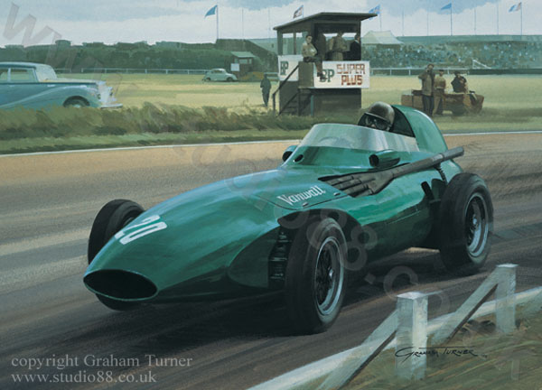 1957 British Grand Prix by Graham Turner
