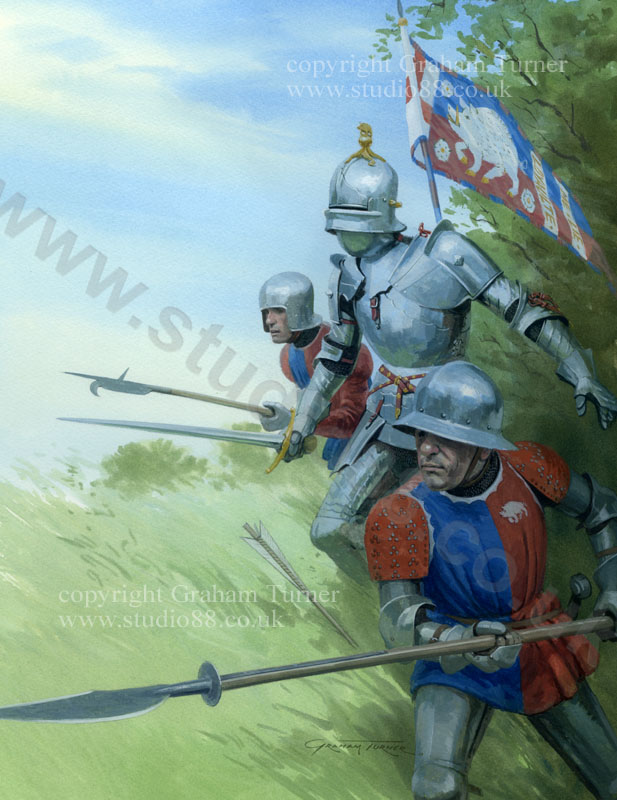 2019 Tewkesbury Medieval Festival painting