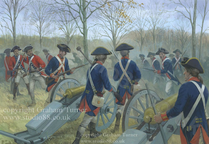 The Capture of Tarleton's light artillery