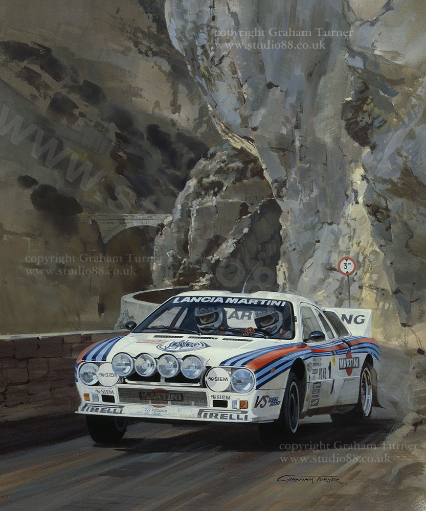 1983 Monte Carlo Rally by Graham Turner - 17