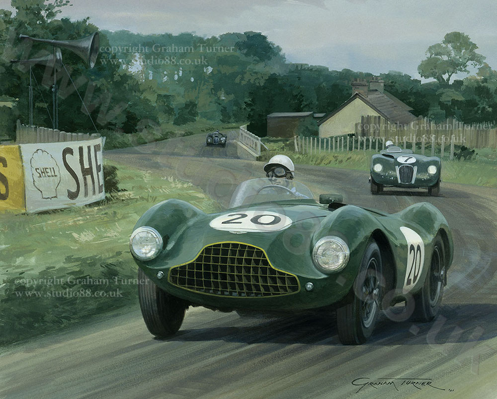 1953 Tourist Trophy - Gicle Print by Graham Turner