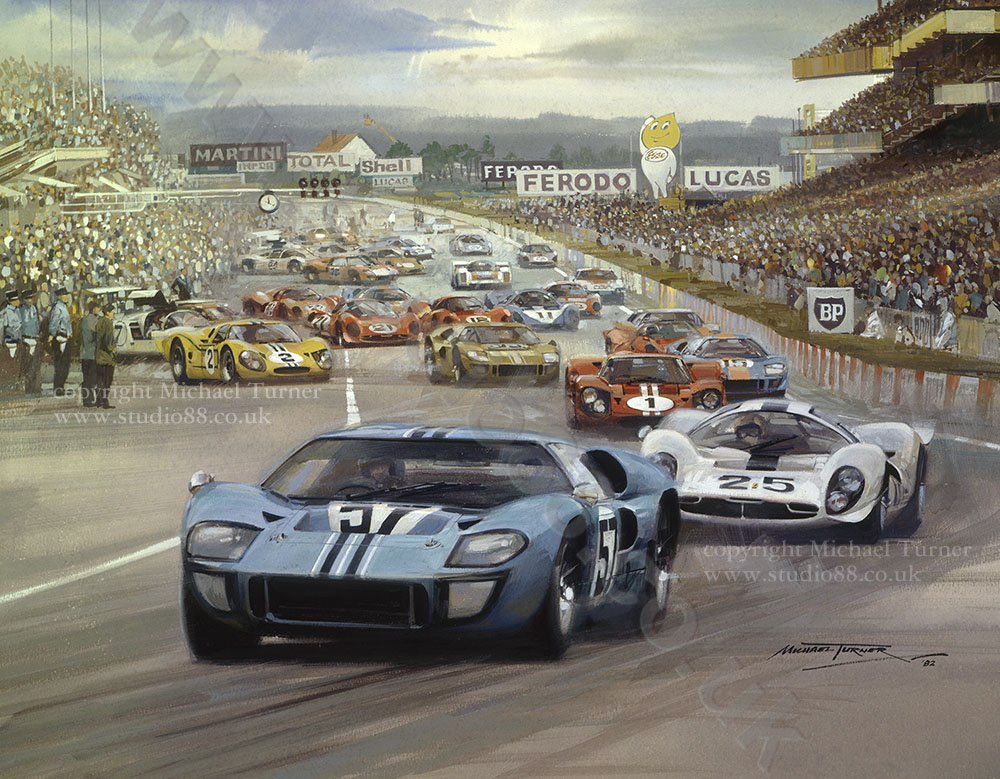 1967 Le Mans Start