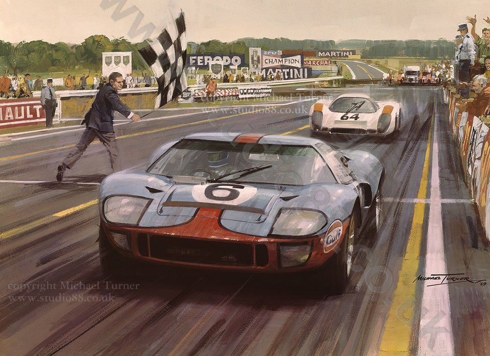 1969 Le Mans Finish