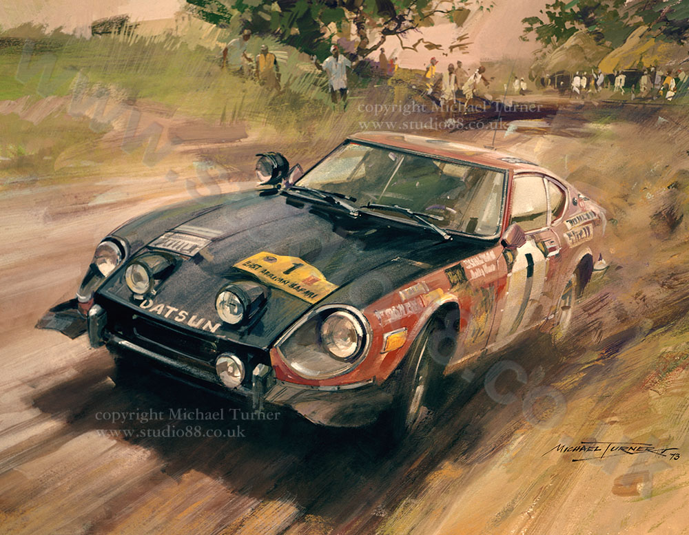 1973 Safari Rally by Michael Turner - 20
