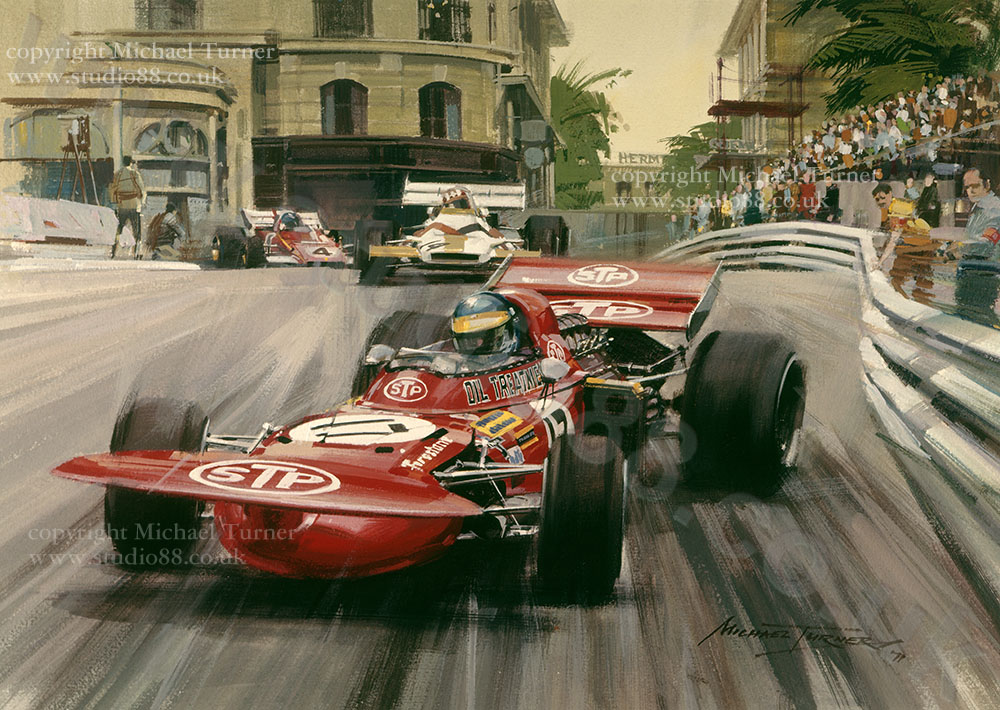 1971 Monaco Grand Prix, Peterson - 20