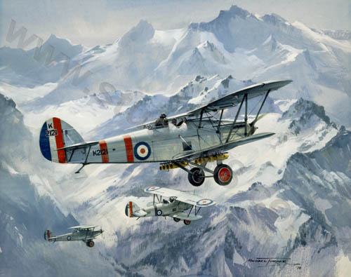 Himalayan Harts - Original Painting by Michael Turner