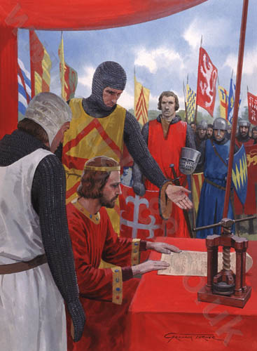 Magna Carta - Original painting