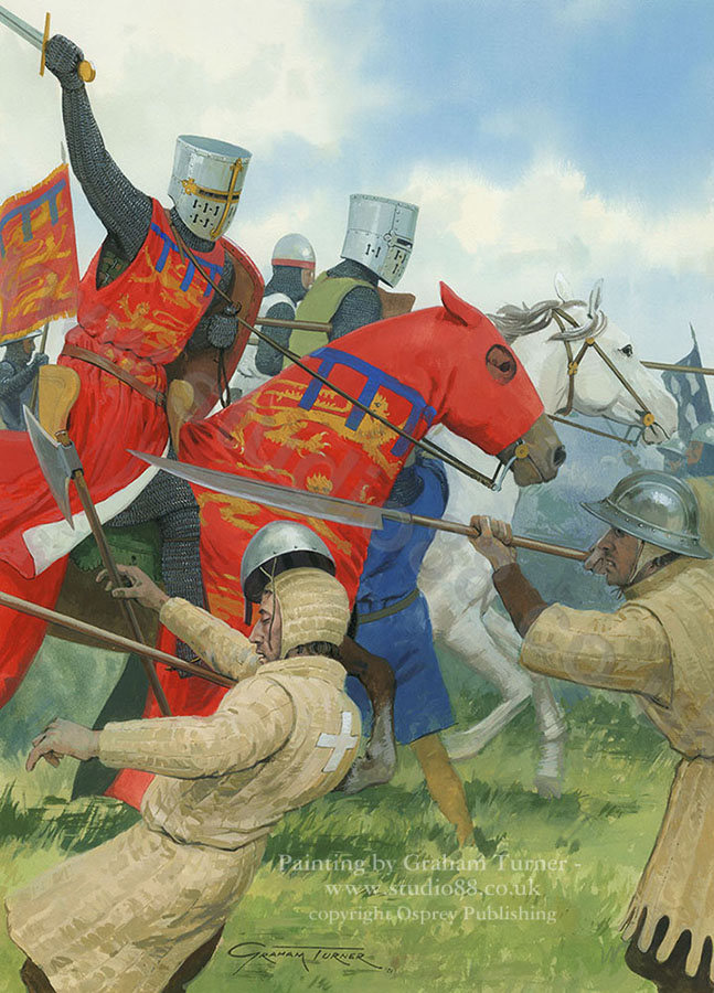 Battle of Lewes - Original painting