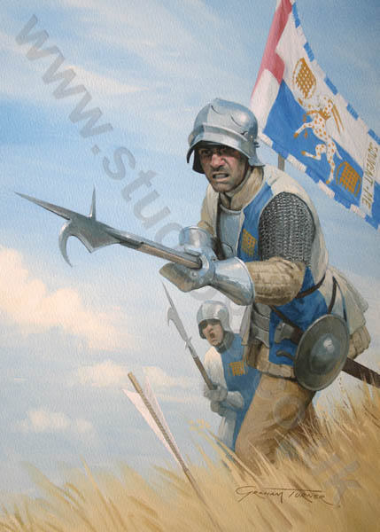 2011 Tewkesbury Poster - Original Painting