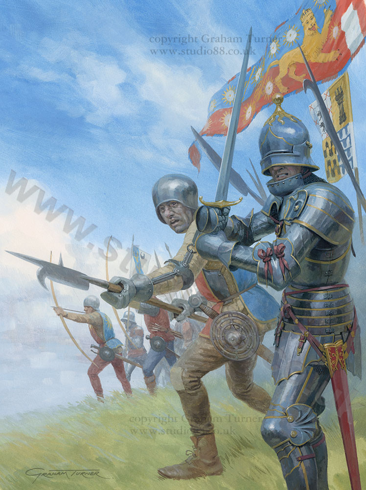 2025 Tewkesbury Medieval Festival painting