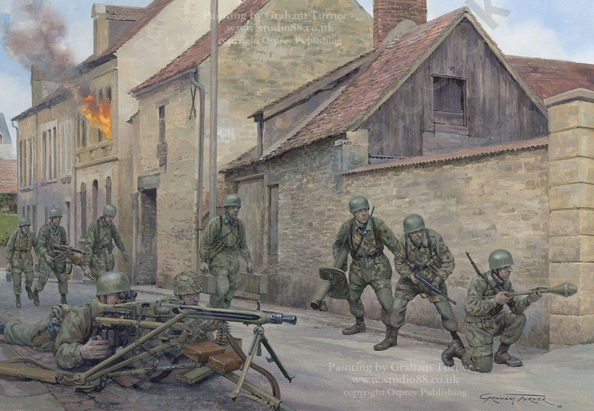 German Defence of St. C�me-du-Mont