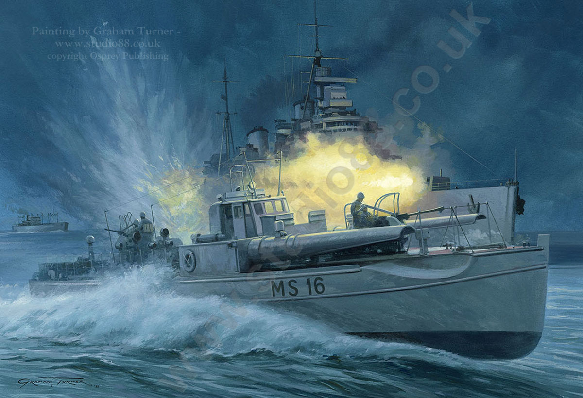 Torpedoing the Manchester, 13th August 1942