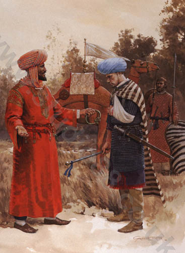 Plate C - Caliphates - Original painting