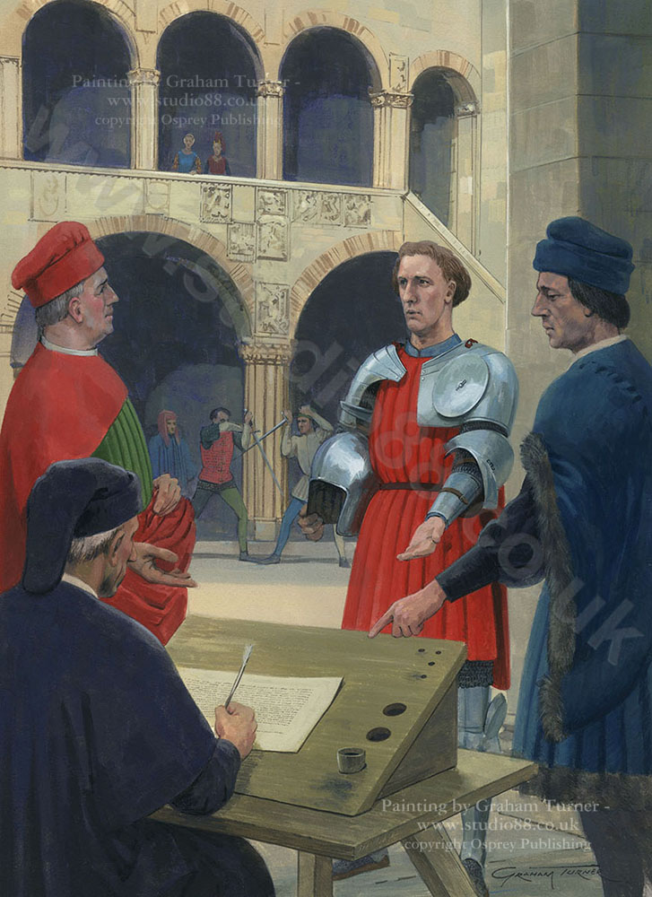 Condottiere Recruitment - Original Painting