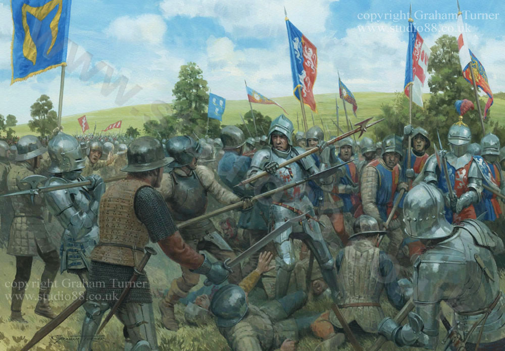 The Battle of Edgcote - original painting
