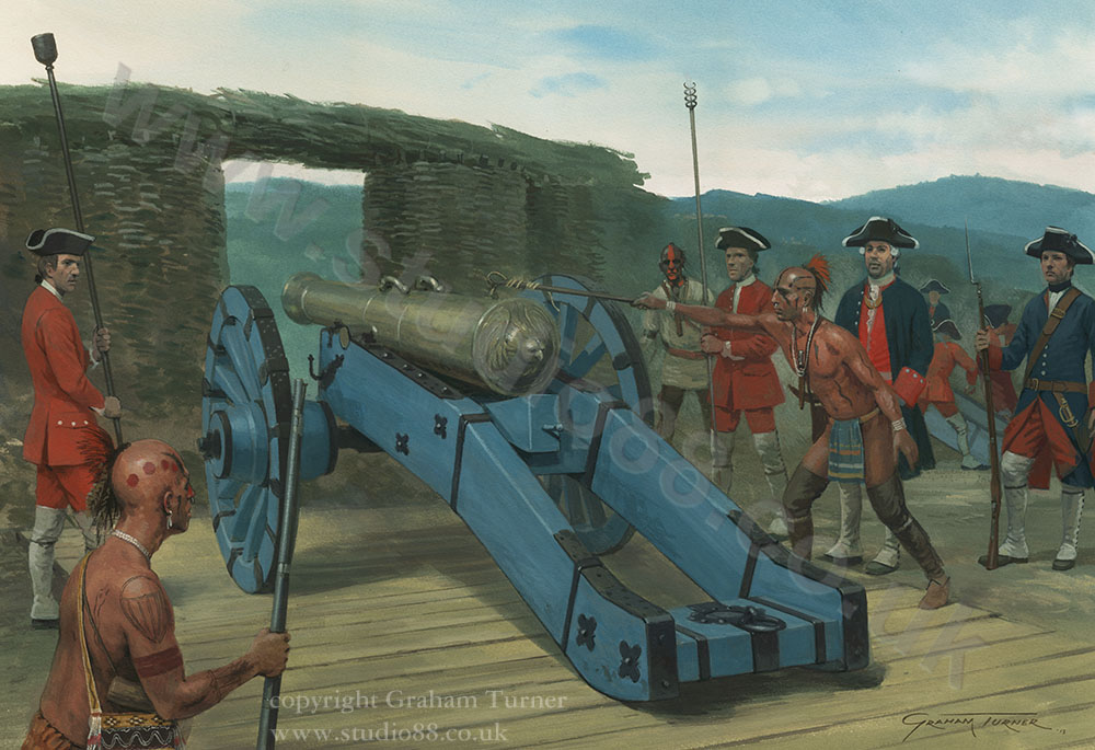 French Siege Lines - Fort William Henry