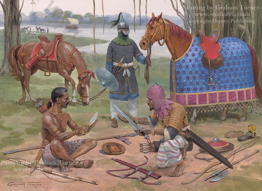 Plate H - Indian Armies of the 15th Century