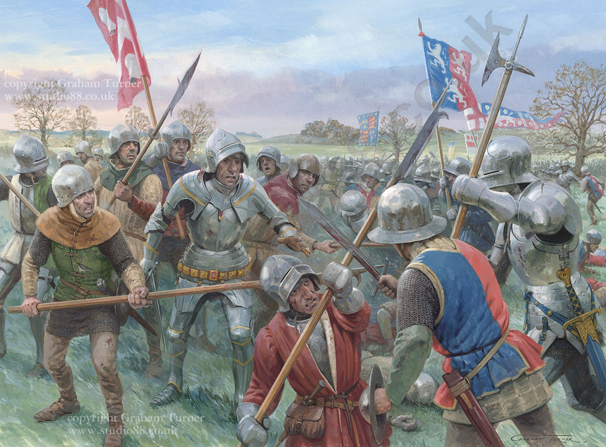 The Battle of Mortimer's Cross - original painting
