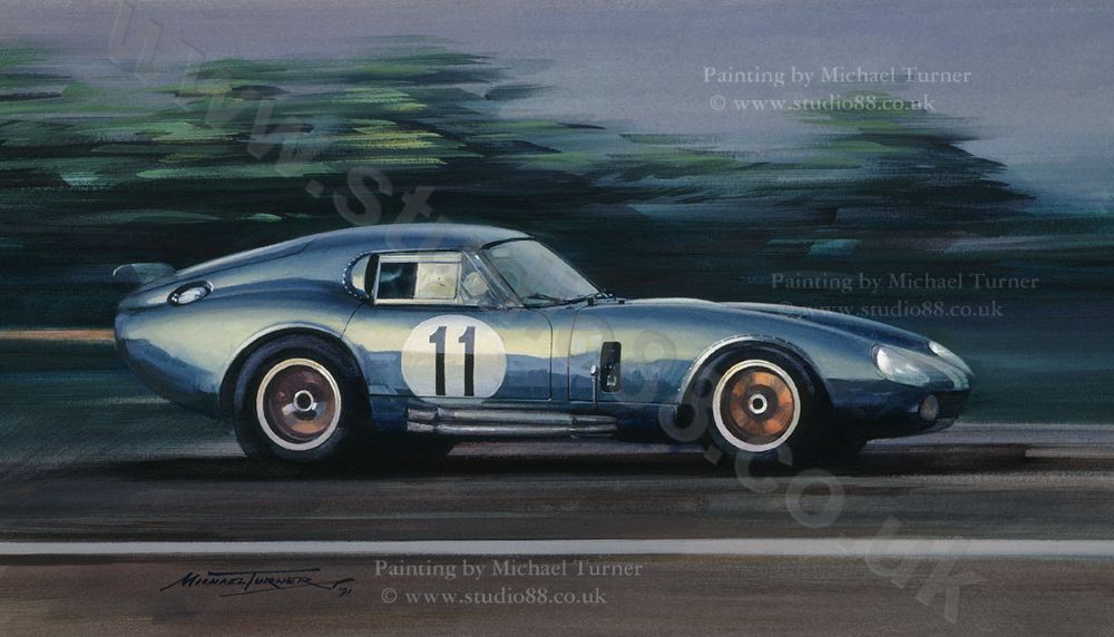 Cobra Daytona - Original Painting