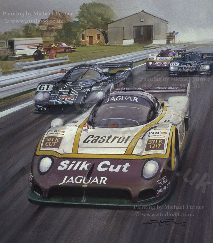 1988 Silverstone 1000kms - Original Painting