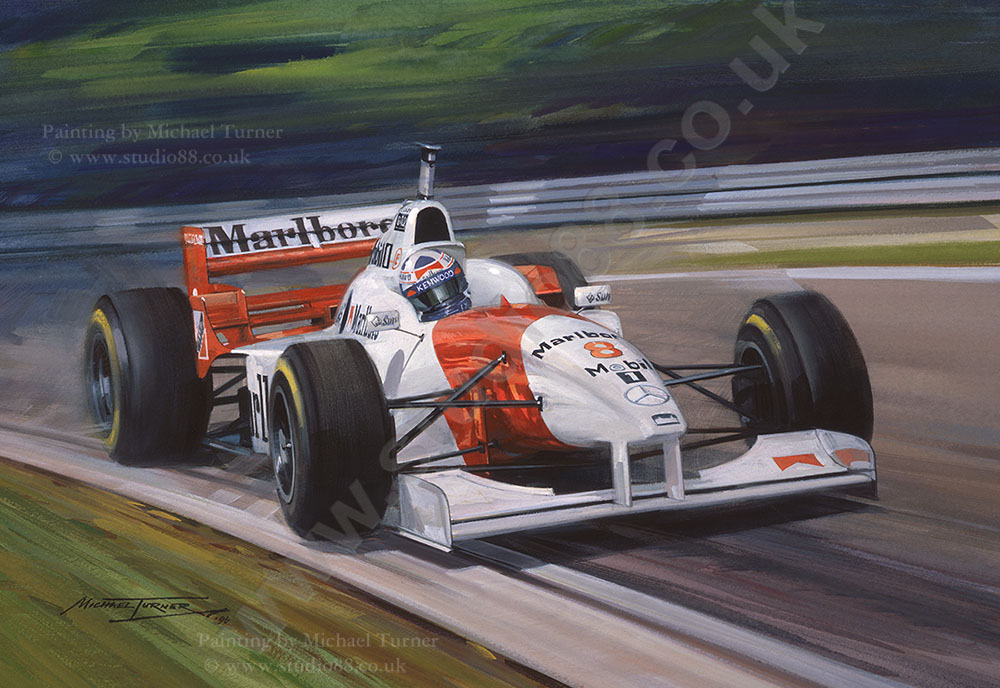 1996 San Marino Grand Prix - Original Painting