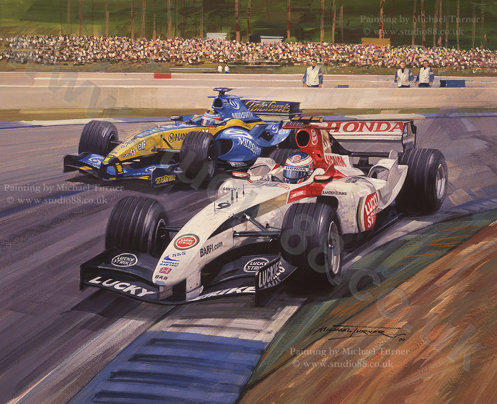 2004 German Grand Prix - Original Painting