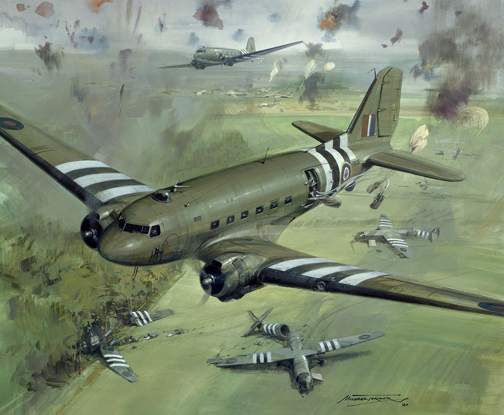 Arnhem Drop - Original Painting