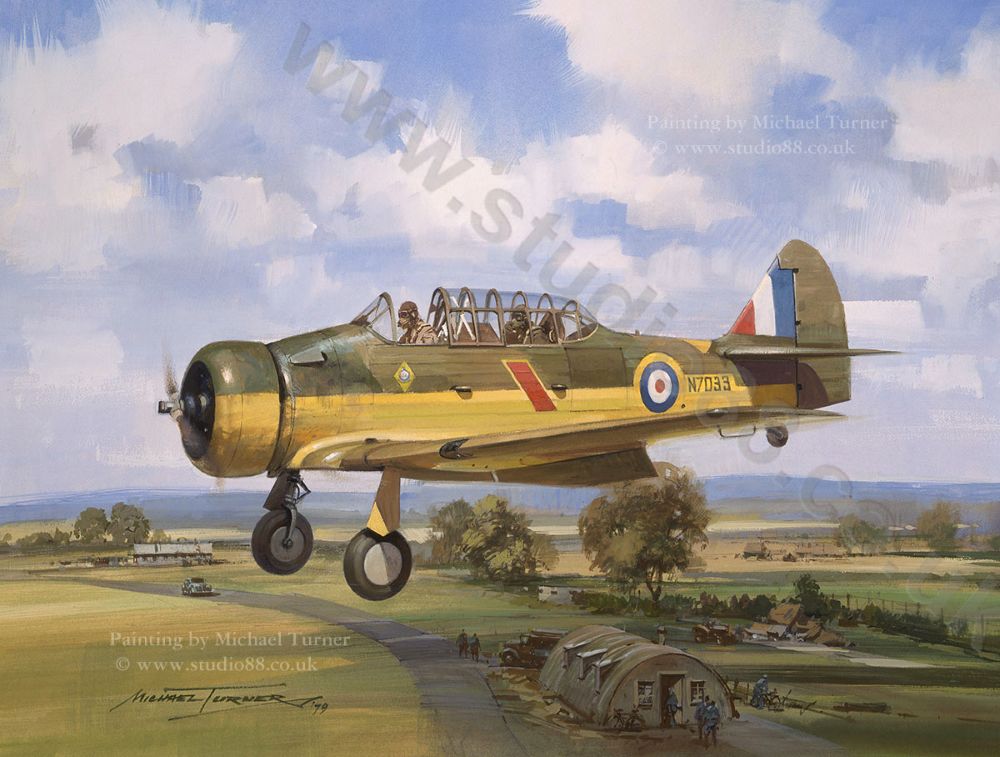 North American Harvard - Original Painting