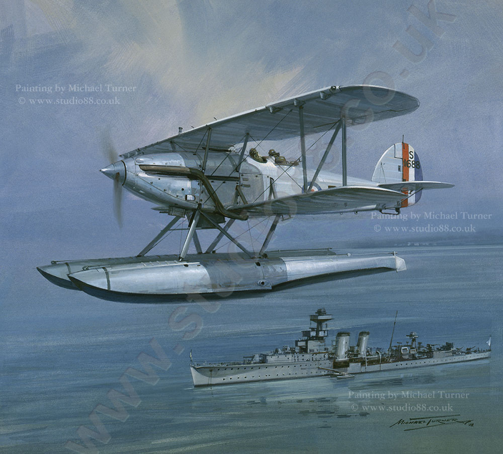 Fleet Spotter - Original Painting by Michael Turner