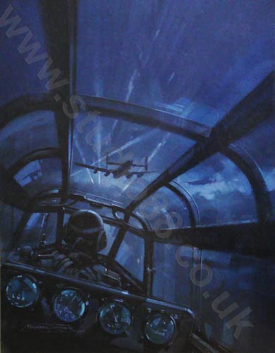 Night Stalker - Original Painting by Michael Turner