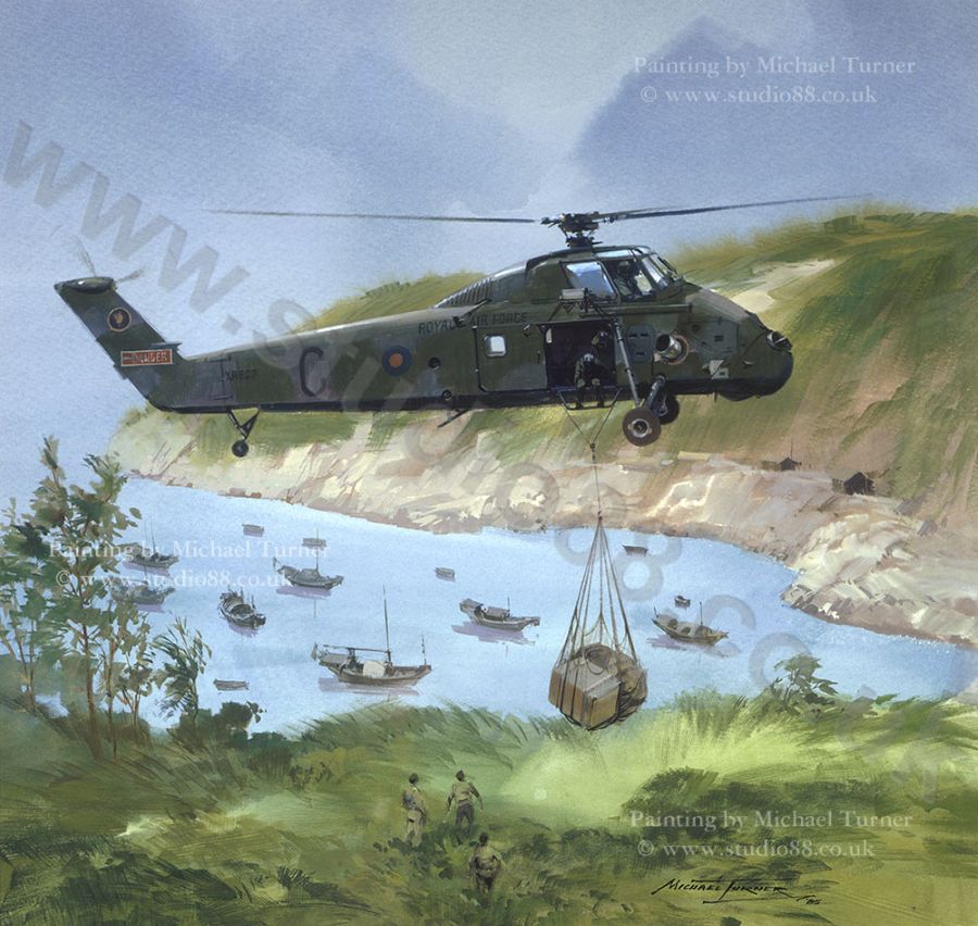 Far East Lift - Original Painting by Michael Turner