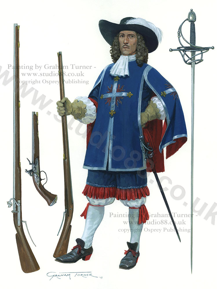 King's Musketeer, c.1657