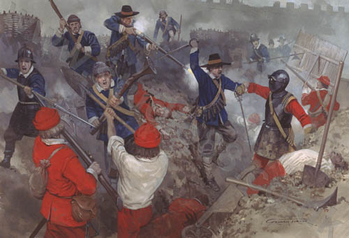 Siege of Gloucester - Original Painting