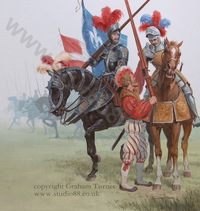 The Battle of Pavia - Francis I - Original painting