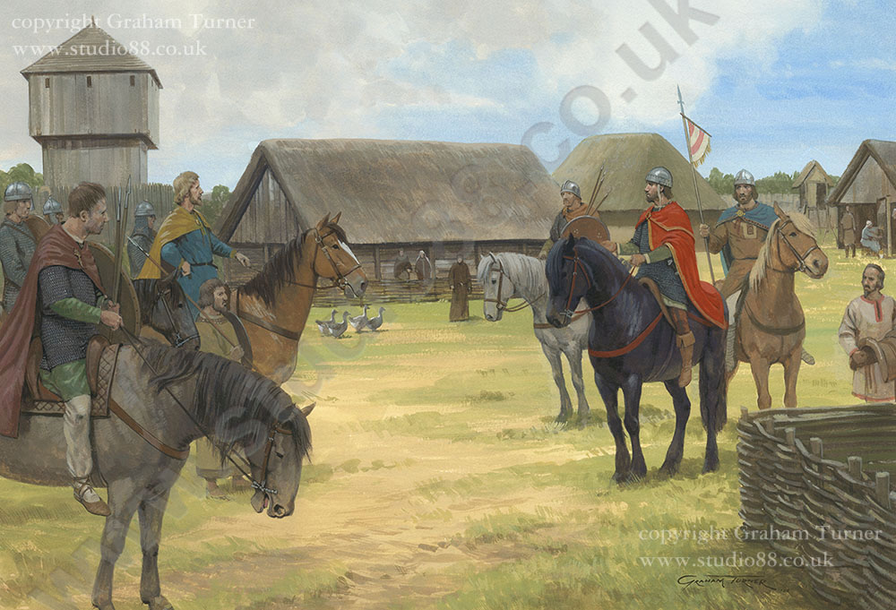 Charles Martel - Original Painting by Graham Turner