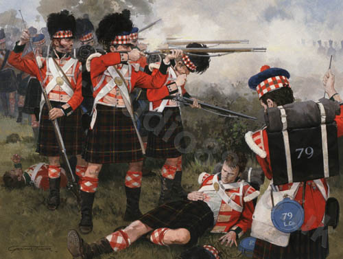 Plate J - British Redcoat - Original Painting