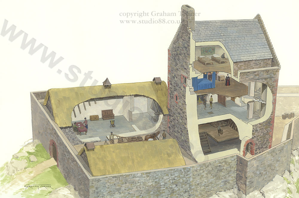 Smailholm Tower, 1560s