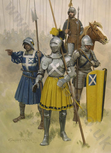 The Battle of Flodden - Original Painting
