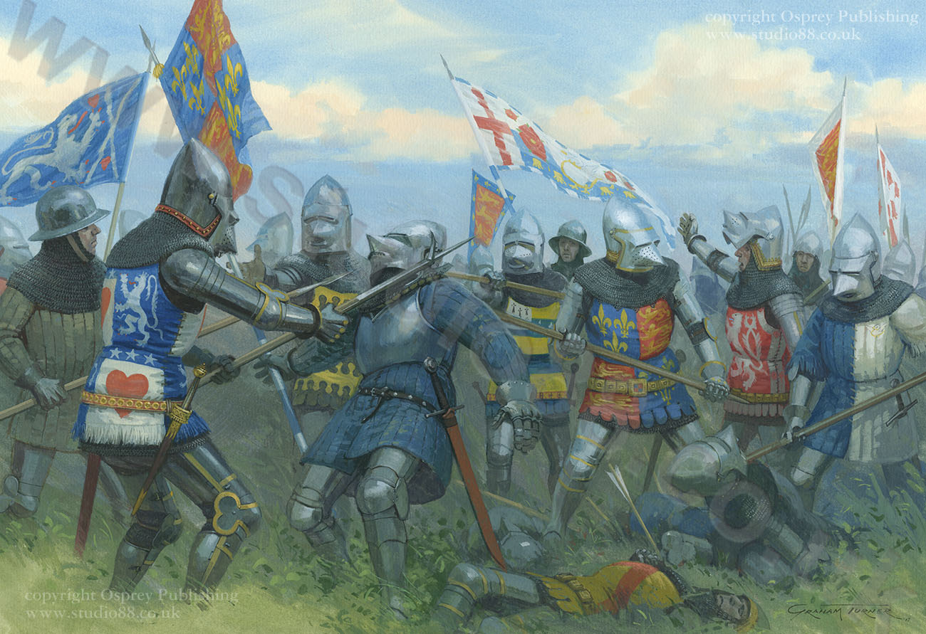 Henry IV at the Battle of Shrewsbury