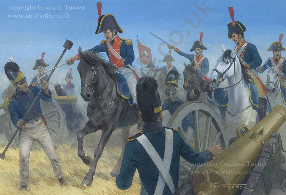 The Charge of the Spanish Cavalry Regiment El Rey