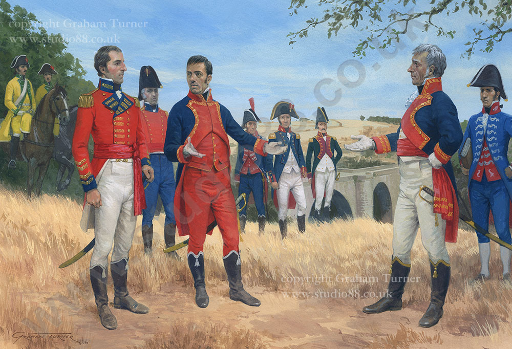 Meeting of Wellington and Cuesta, 11th July 1809