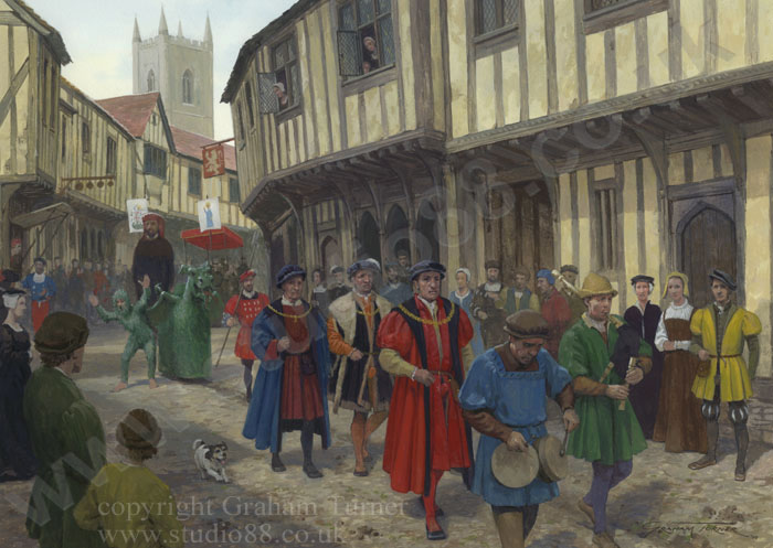 Tudor Procession