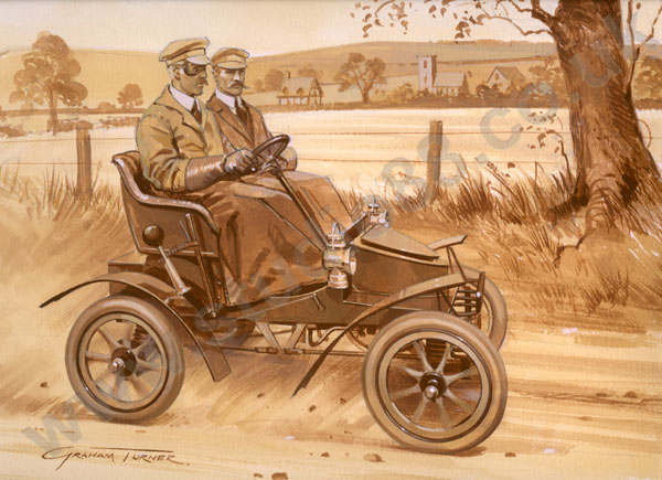 1904 Vauxhall 6 h.p. Light 'Trial' Car - original painting