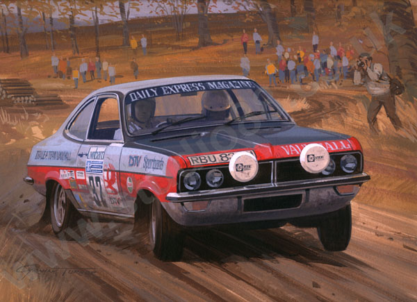 1974 Vauxhall Magnum - original painting