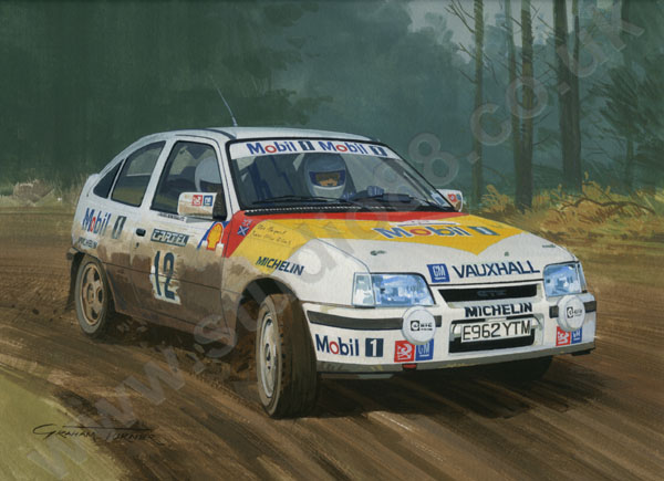 1989 Vauxhall Astra GTE - original painting