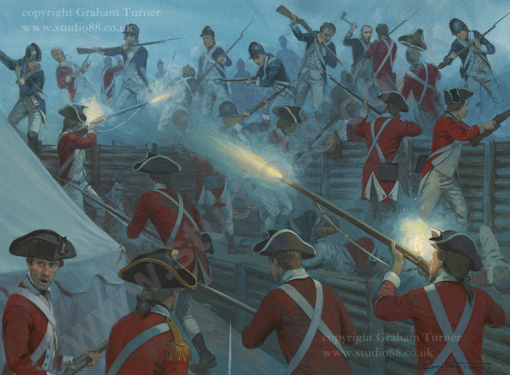 Yorktown - The Storming of Redoubt 10