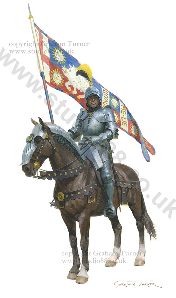 Richard III's Standard Bearer at the Battle of Bosworth